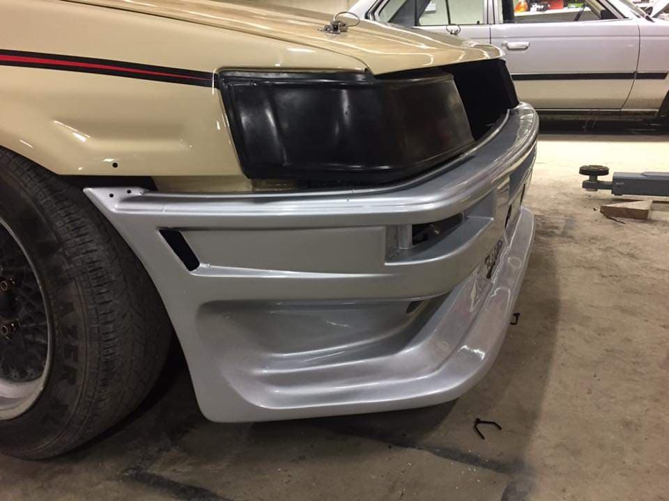 Toyota AE86 Levin / UK Corolla GT Head-light blanks, inc side-light